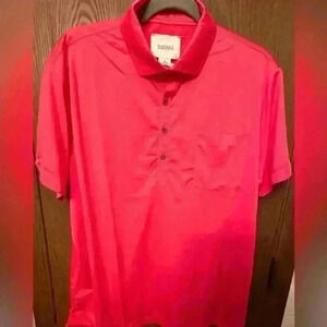 NWT - SWIMS men’s polo shirt - Fuschia color - Size XL